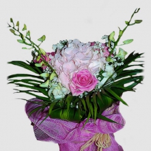 Roses, Hydrangea, Orchids